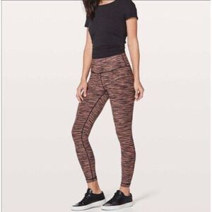 Lululemon Wunder Under Space Dye High-Rise Legging Women's Size 4